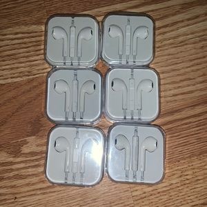 6 boxes earphones
